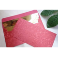 European style pearl paper invitation letter envelope